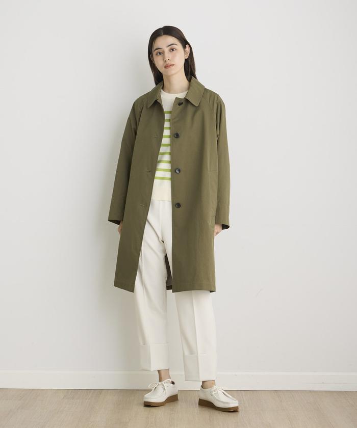 "I.T.'S. international Wool Lycra Roll-Up Tapered Pants"