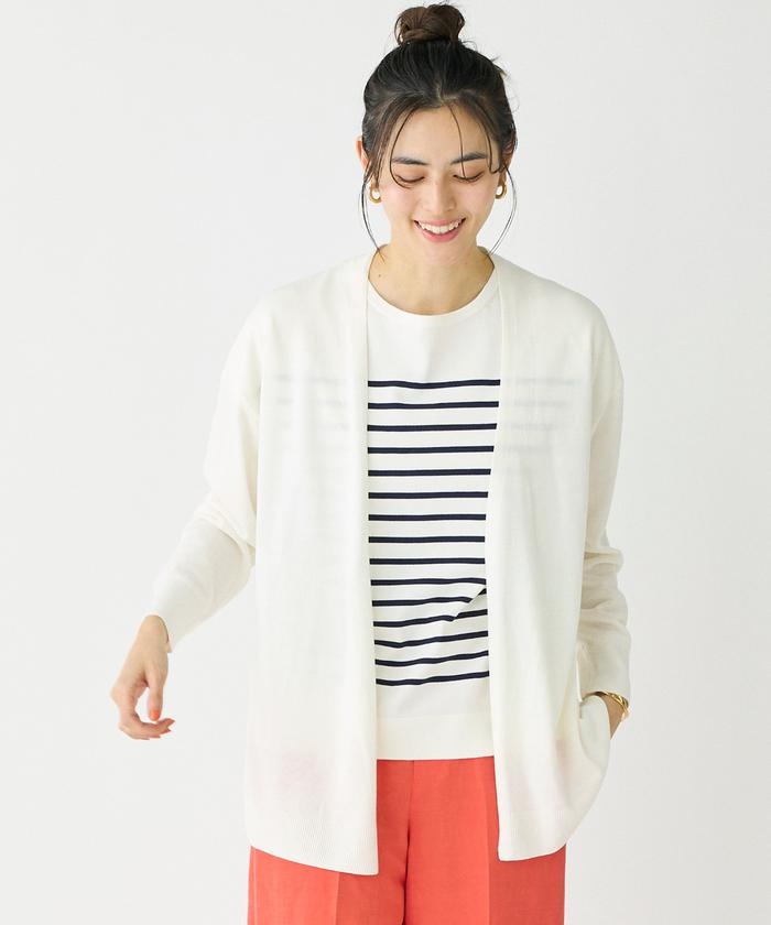 イッツインターナショナル I.T.'S. international ロングニットアンサンブル《SMART ICE》 （サックス3） サックス3