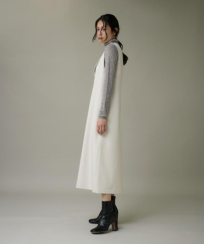 イッツインターナショナル I.T.'S. international ハイネックニットプルオーバー《Melty air wool》 （グレー1） グレー1