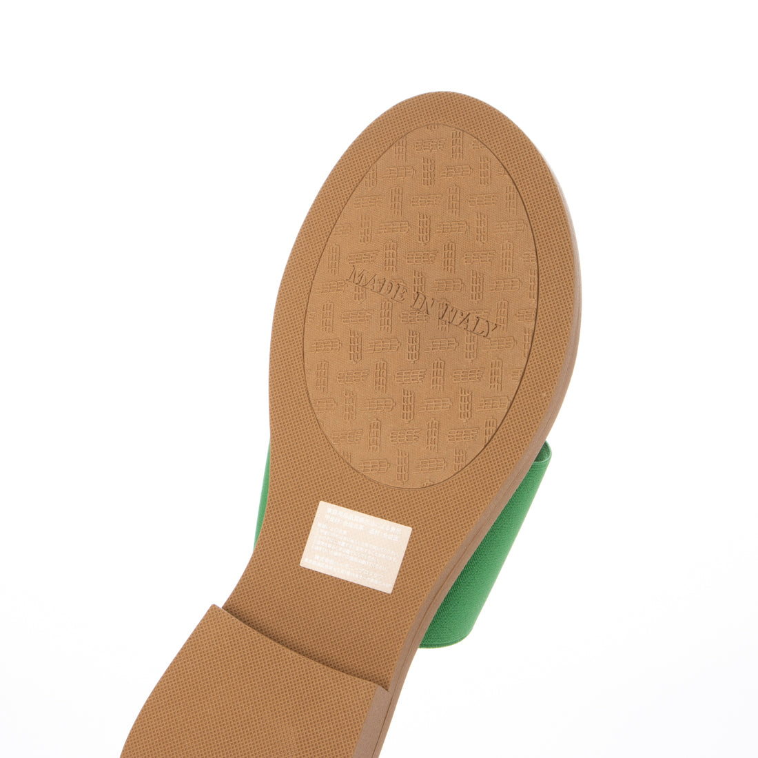 イタリアンシューメーカーズ ITALIAN SHOEMAKERS メタルモチーフトングサンダル （グリーン雑材） グリーン雑材