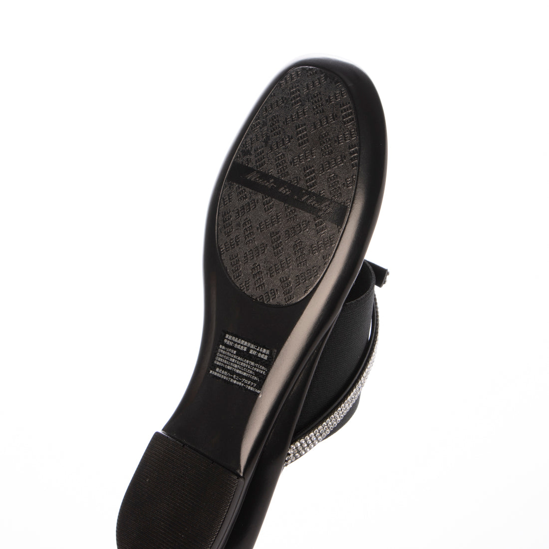 イタリアンシューメーカーズ ITALIAN SHOEMAKERS ビジューストラップトングサンダル （ブラック） ブラック