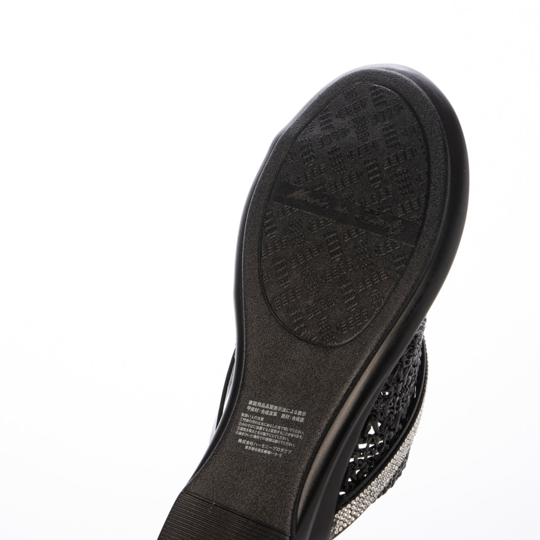 イタリアンシューメーカーズ ITALIAN SHOEMAKERS ビジュークロスストラップトングサンダル （ブラックコンビ） ブラックコンビ