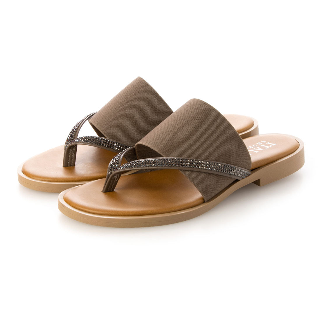 Italian Shoemakers ITALIAN SHOEMAKERS Rhinestone thong sandals