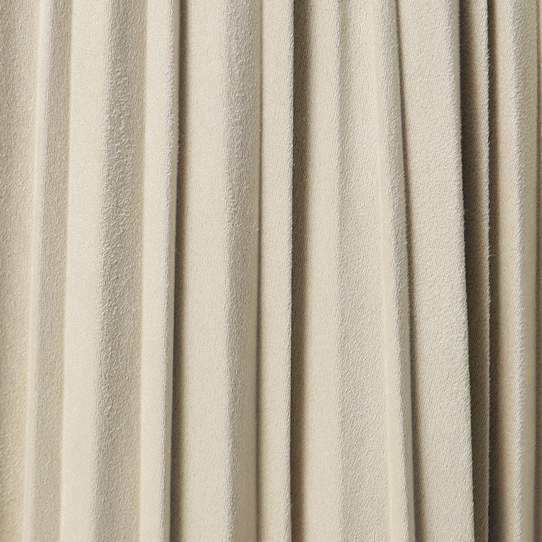 ITS' DEMO ITS'DEMO 【Elastic Waist / Hand Washable】 Fake Suede Pleated Skirt