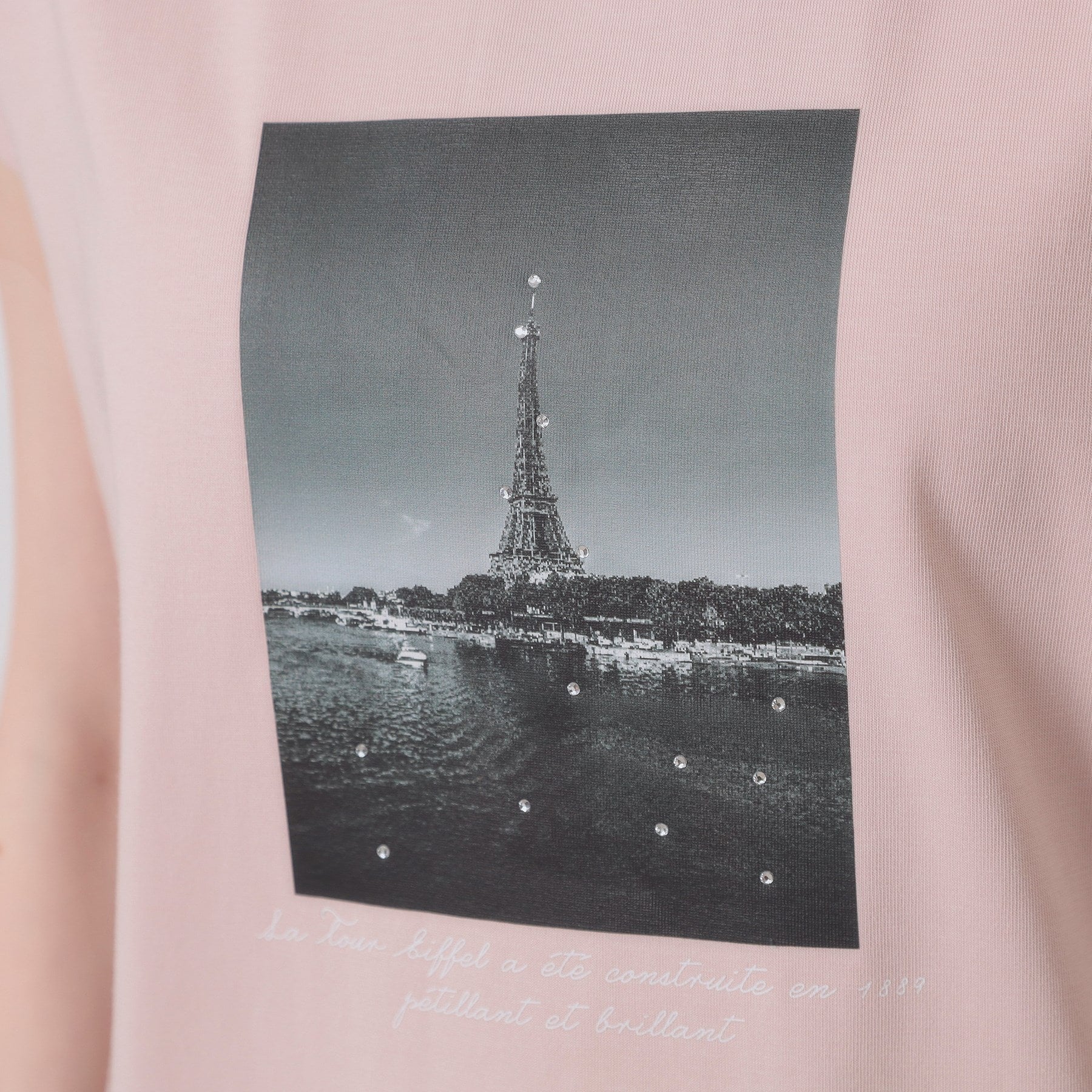 イッツデモ ITS'DEMO フォトフレンチTシャツ （ブルー(091)） ブルー(091)