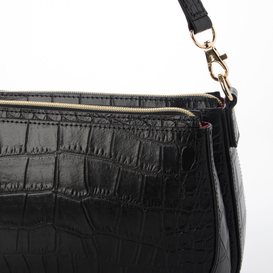 ITABELY genuine leather 2-way shoulder bag