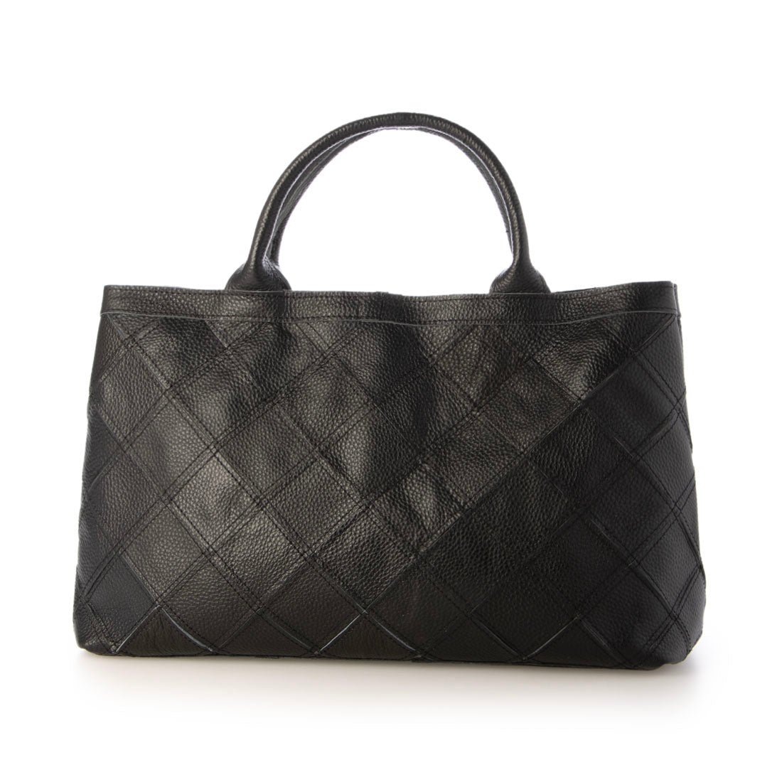 イタベリー ITABELY ダブルジップトートバッグ （ブラック） ブラック