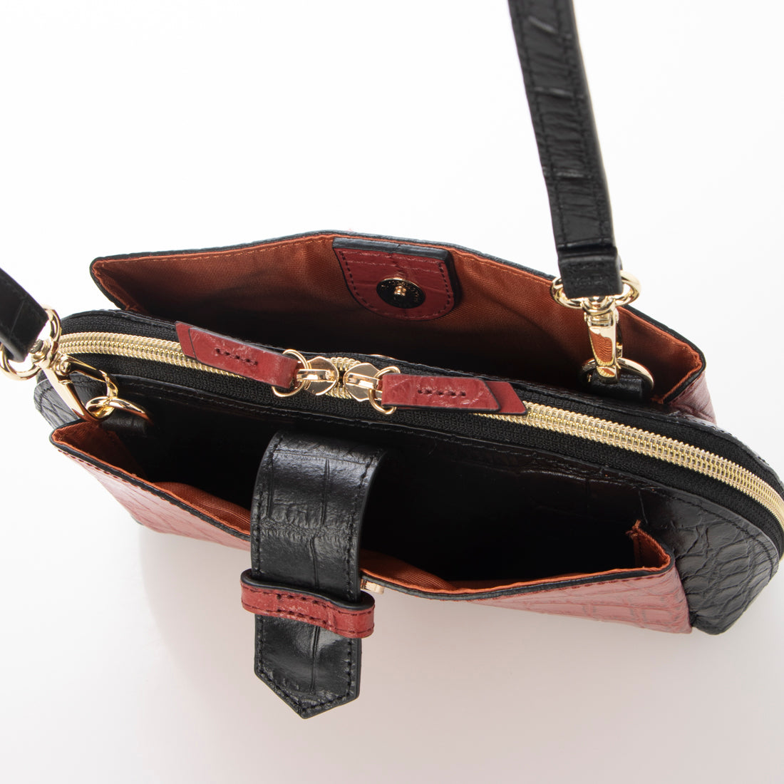 ITABELY genuine leather multi-functional wallet pouch