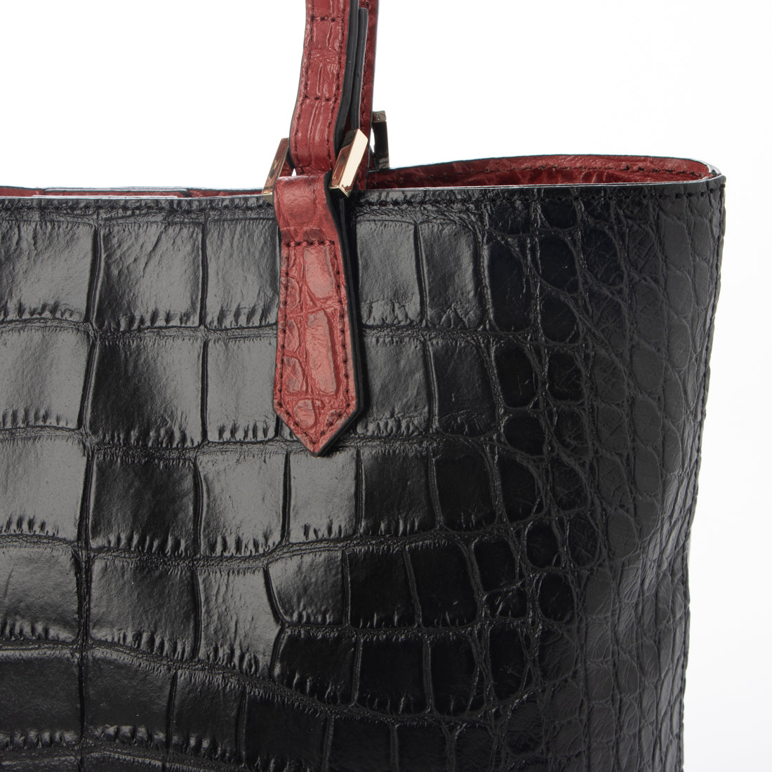 ITABELY genuine leather double handle tote bag