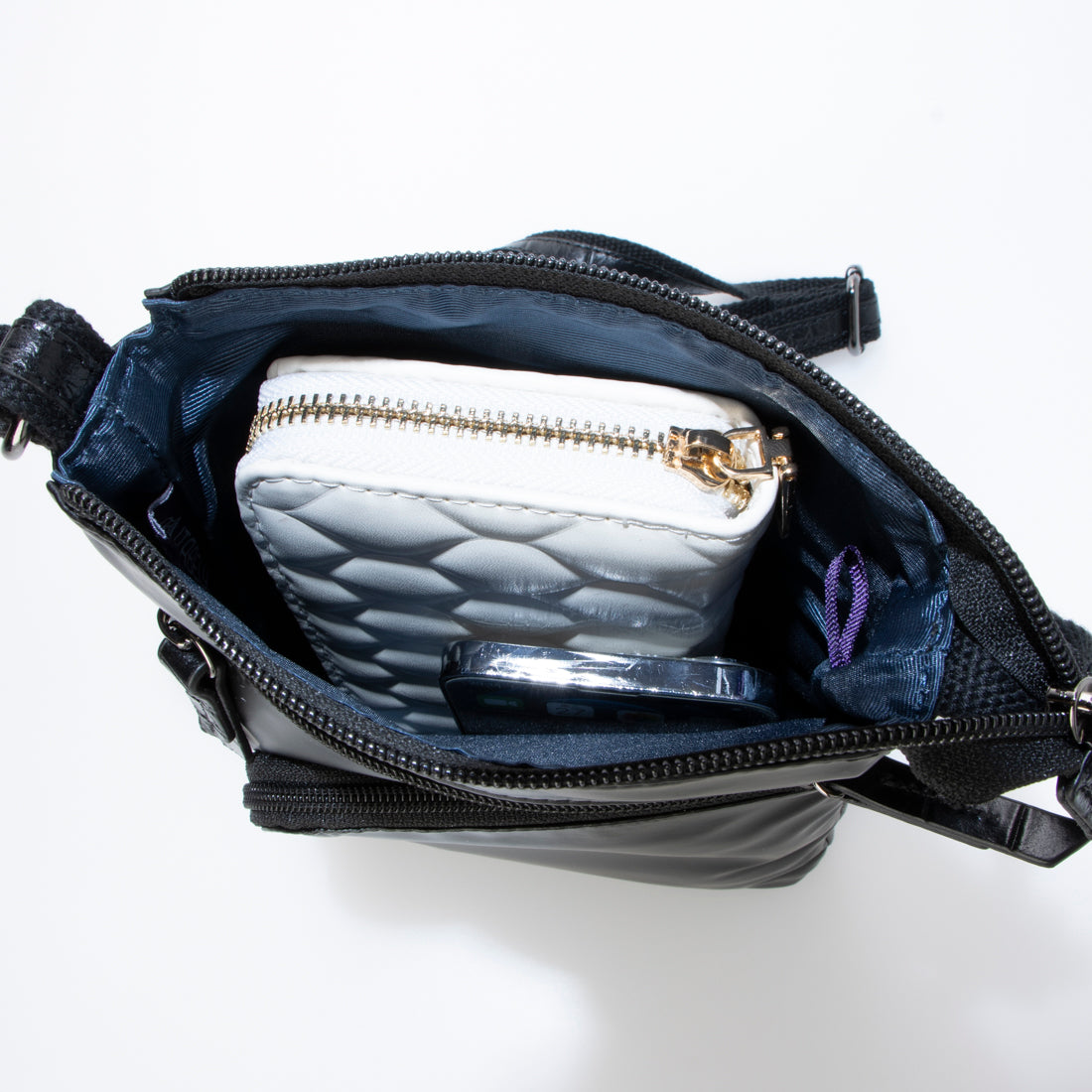 イタベリー ITABELY スマホポシェット （Black） Black
