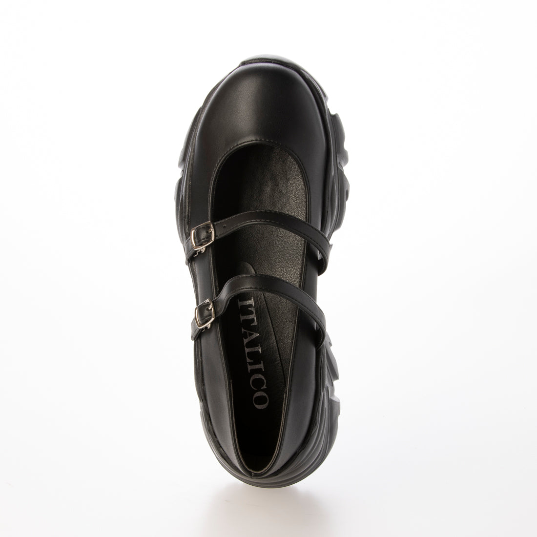 ajicoさま専用ページです ITALICO Lightweight Thick-Soled Platform Sneaker-Like Double Strap Sho