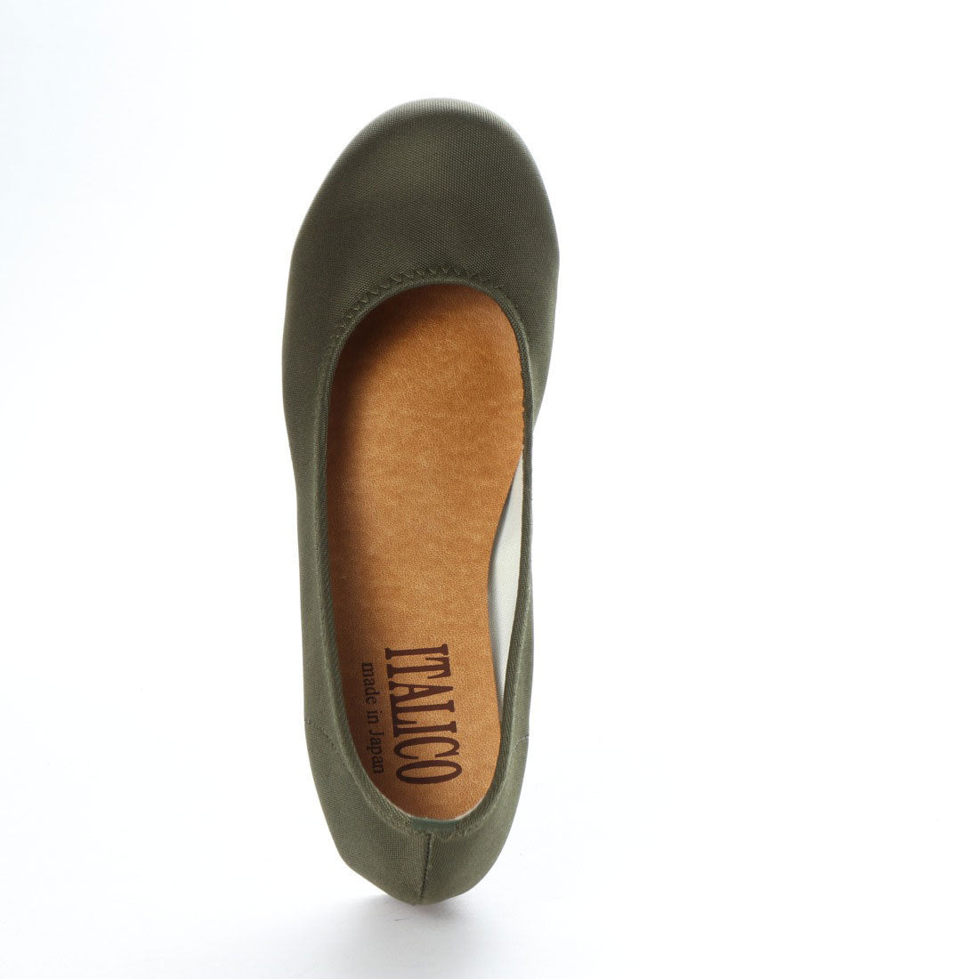 ITALICO Made in Japan Marshmallow cushion Comfortable low heel Water repellent wedge pumps