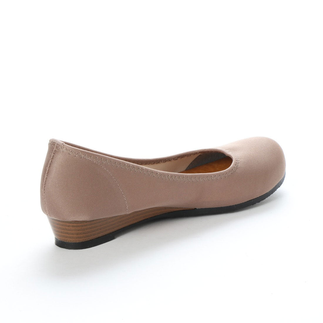 ITALICO Made in Japan Marshmallow cushion Comfortable low heel Water repellent wedge pumps