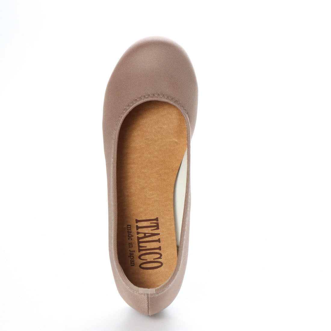 ITALICO Made in Japan Marshmallow cushion Comfortable low heel Water repellent wedge pumps