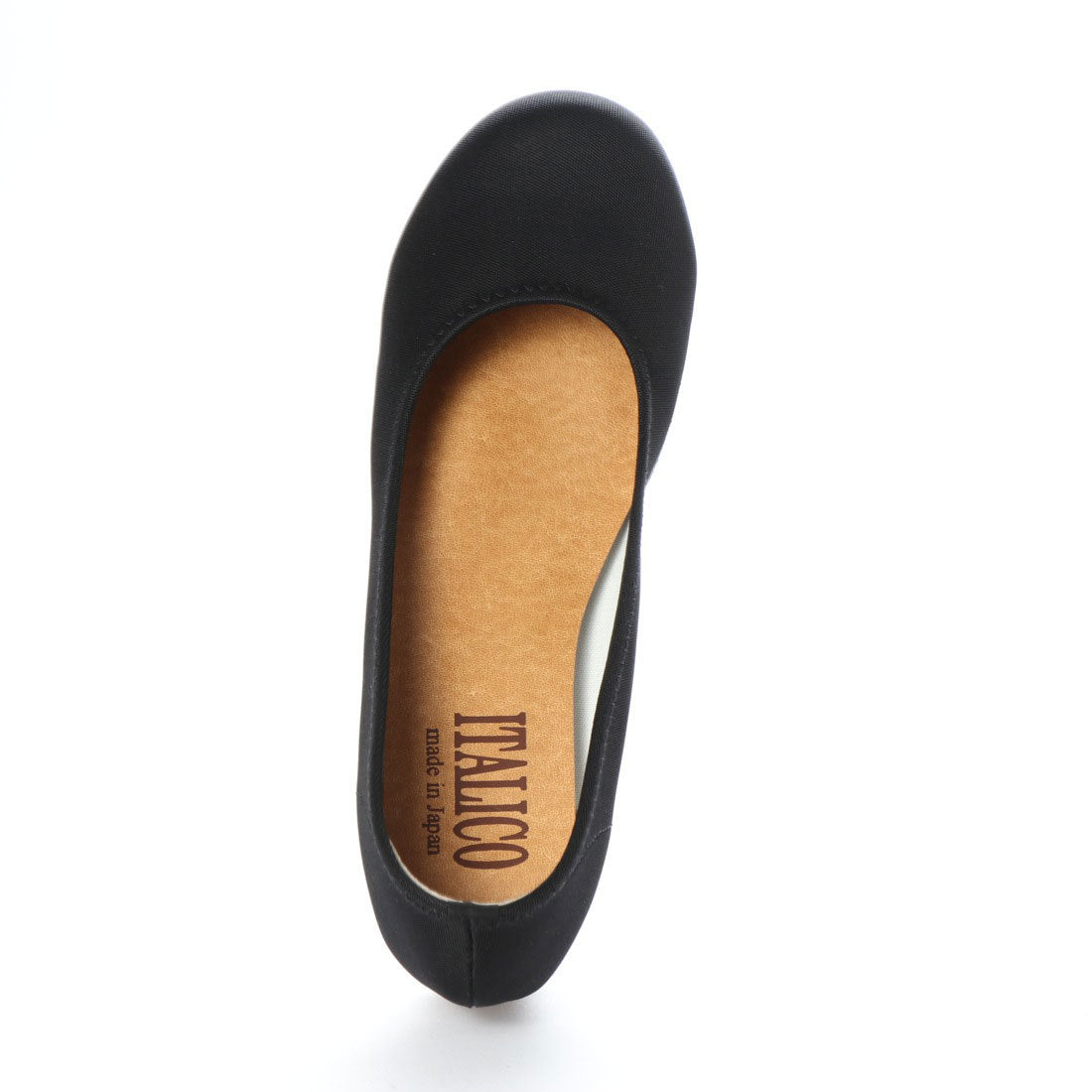 ITALICO Made in Japan Marshmallow cushion Comfortable low heel Water repellent wedge pumps