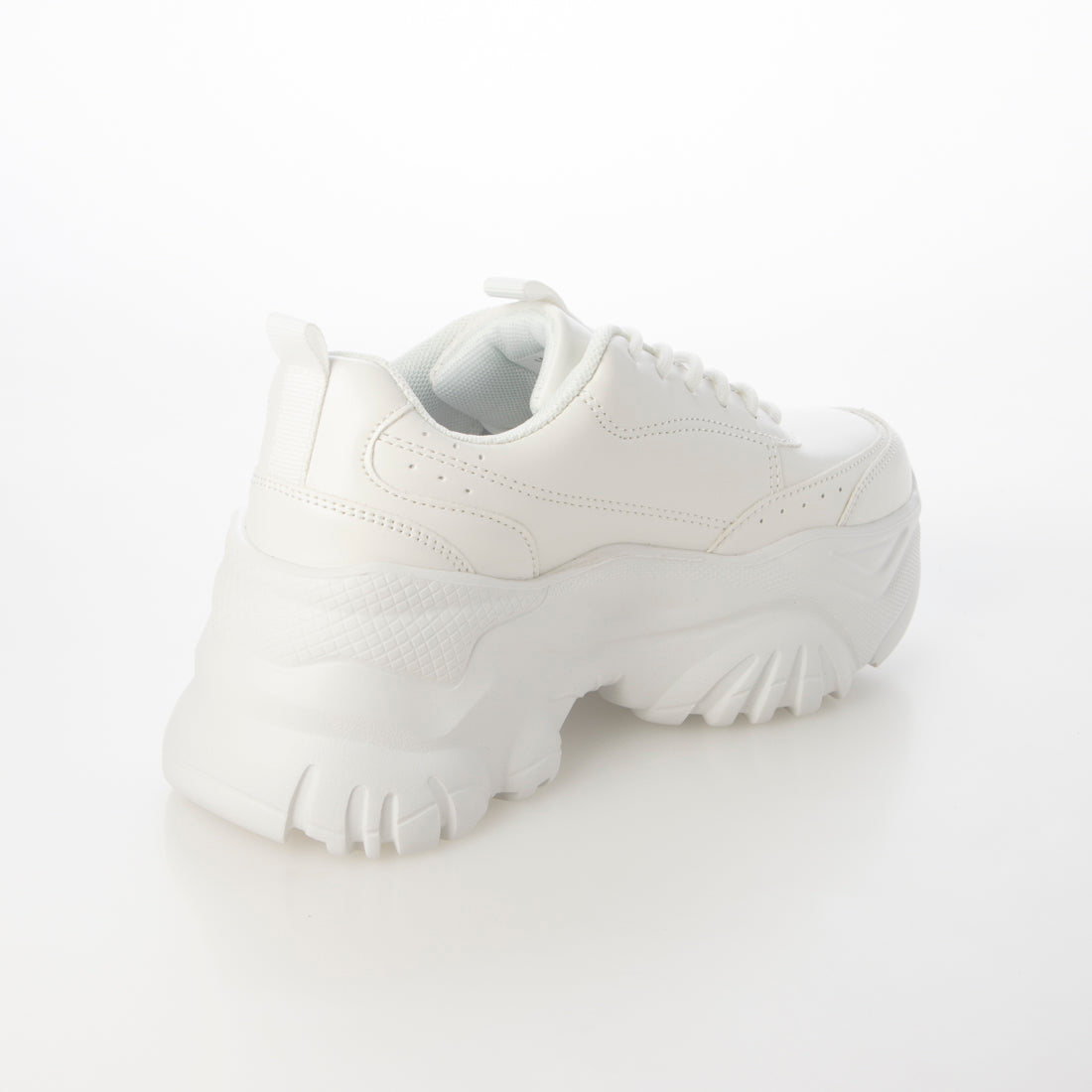 ITALICO Lightweight thick sole, volume sole, one color dad sneakers