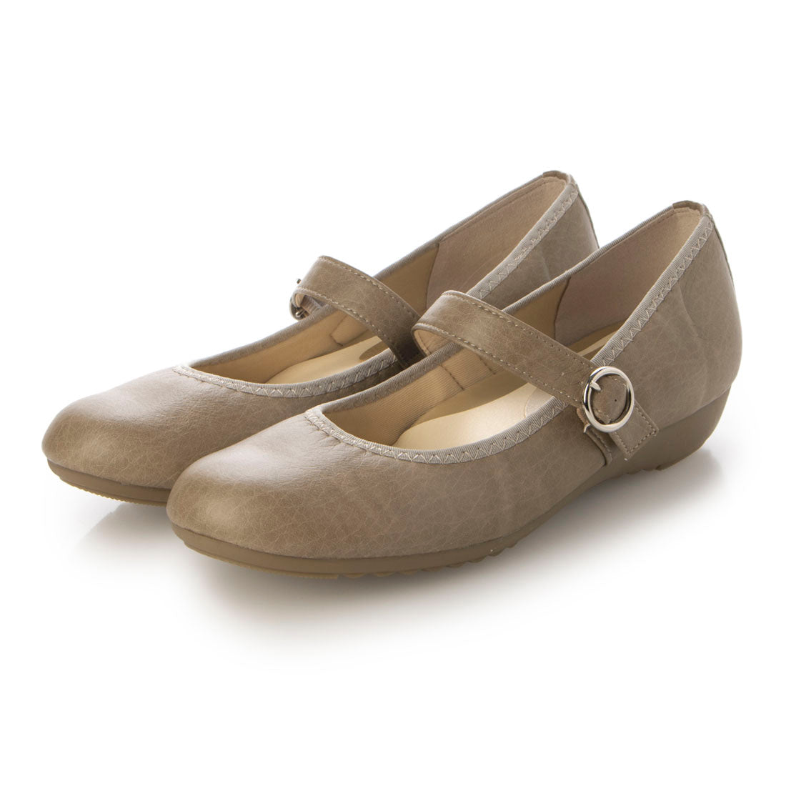 ITALICO Made in Japan Comfortable Strappy Flat Ballet Pumps