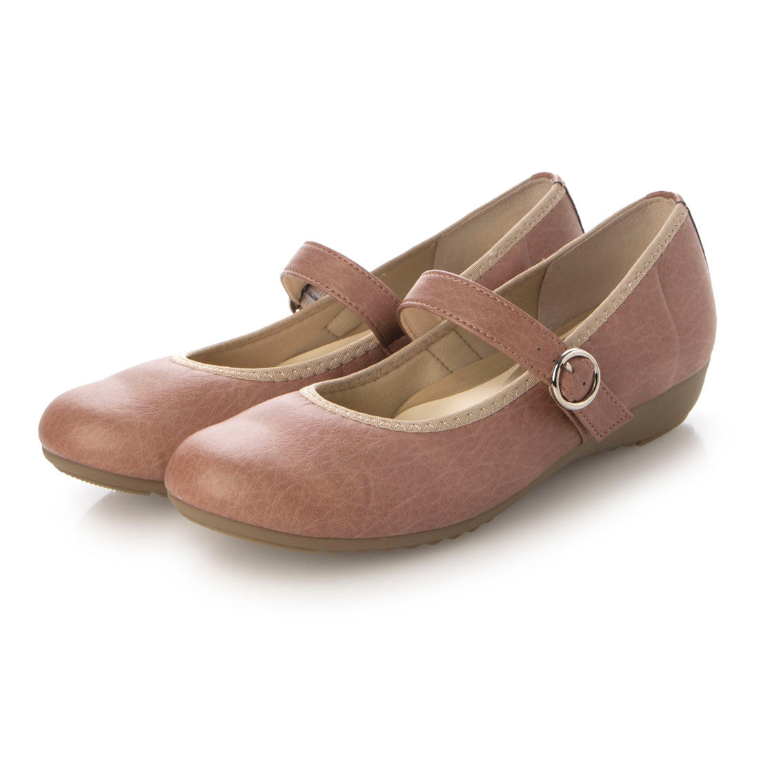 ITALICO Made in Japan Comfortable Strappy Flat Ballet Pumps