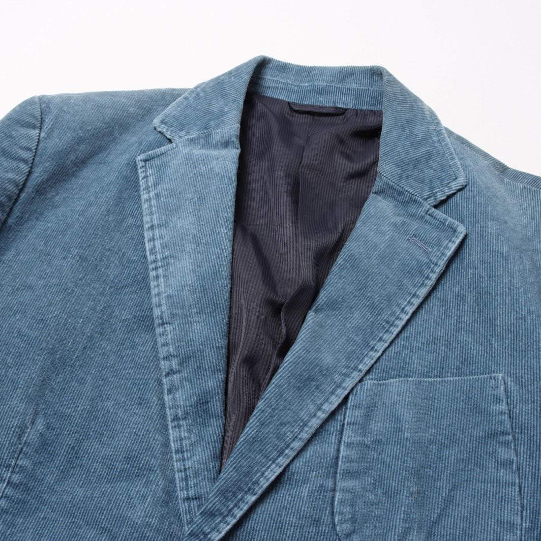 イタリコ ITALICO 2つボタン コーデュロイジャケット （ブルー） ブルー