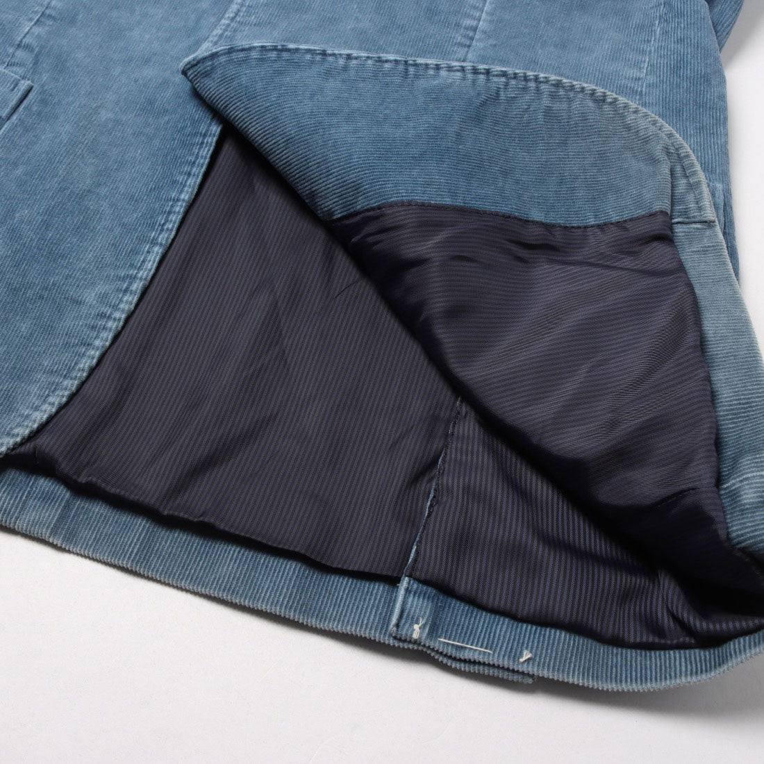 イタリコ ITALICO 2つボタン コーデュロイジャケット （ブルー） ブルー