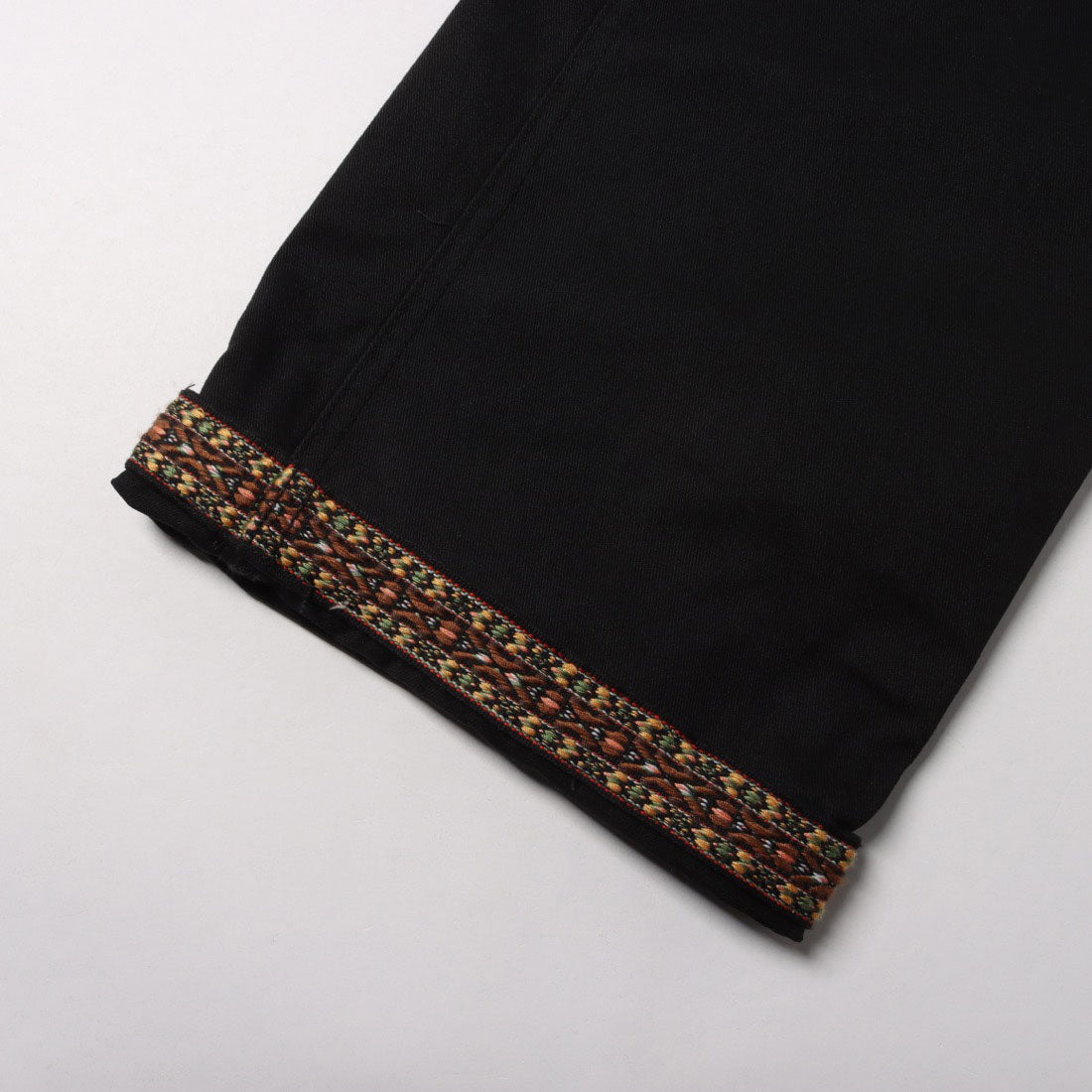 イタリコ ITALICO チロリアンテープ切り替え ストレートチノパンツ （ベージュ） ベージュ