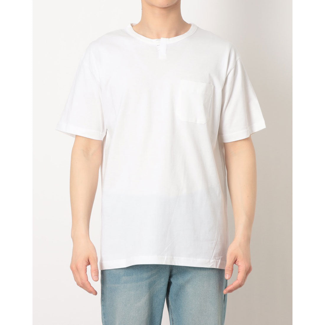 イタリコ ITALICO I vamhoe 半袖インナーTシャツ付き 長袖シャツ セット （ホワイト） ホワイト
