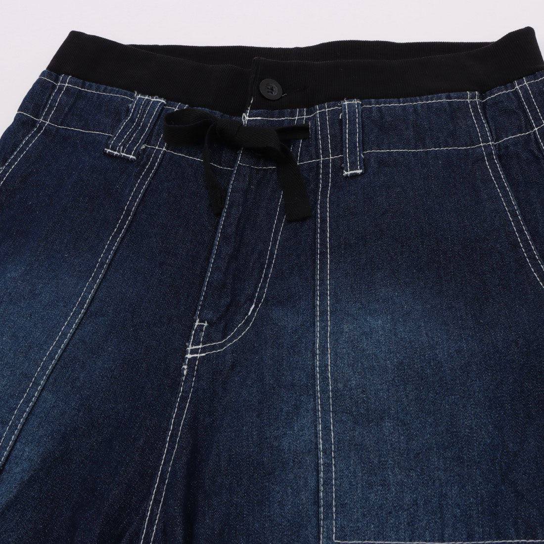 イタリコ ITALICO REAL VINTAGE メンズ シャーリング サルエルパンツ （ブルー） ブルー