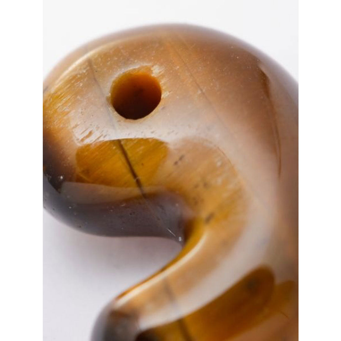 【岩座】古代型勾玉 ライトイエロー ライトイエロー