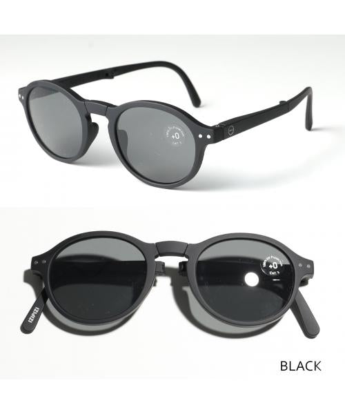 イジピジ IZIPIZI IZIPIZI サングラス SUN #F 折りたたみ UVカット （BLACK/ブラック） BLACK/ブラック