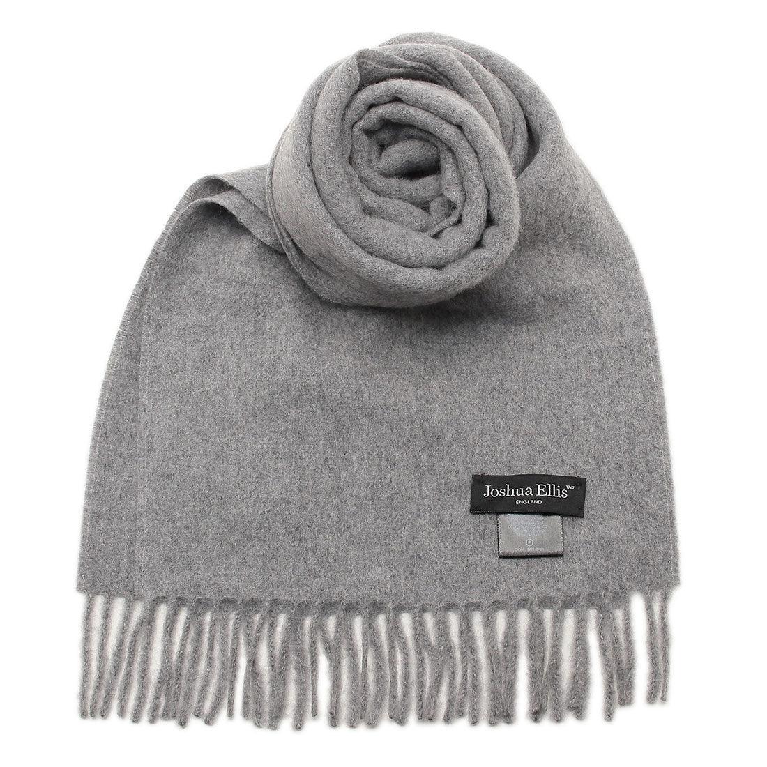 小物 Joshua Ellis, Classic Stole Joshua Ellis Stole Gray Men's Women's Unisex JOSHUA ELLIS LXK 51968