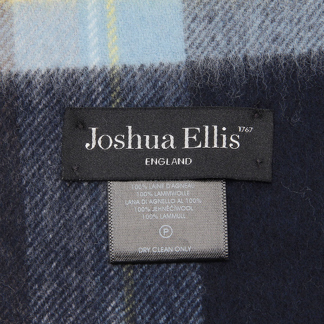 ジョシュアエリス Joshua Ellis ストール ブルー マルチカラー メンズ レディース ユニセックス JOSHUA ELLIS LXK 52007