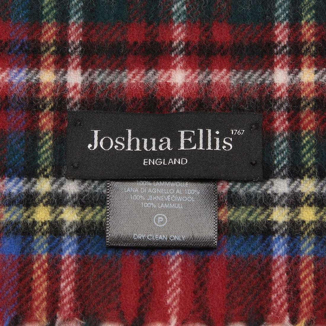 Joshua Ellis Stole Red Multicolor Men's Women's Unisex JOSHUA ELLIS LX