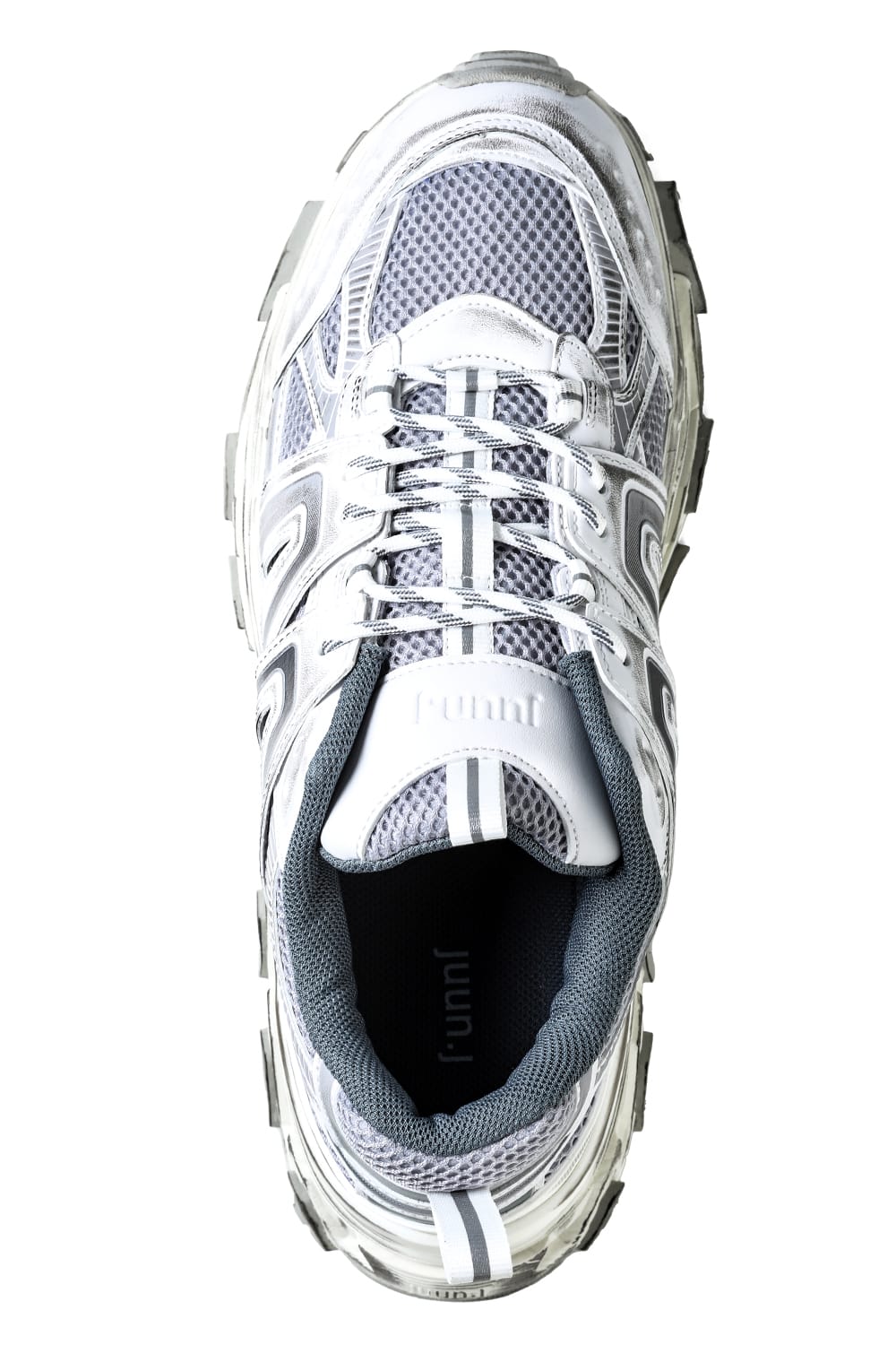 ジュン ジー Juun.J Synthetic Trainer Shoes （White） White
