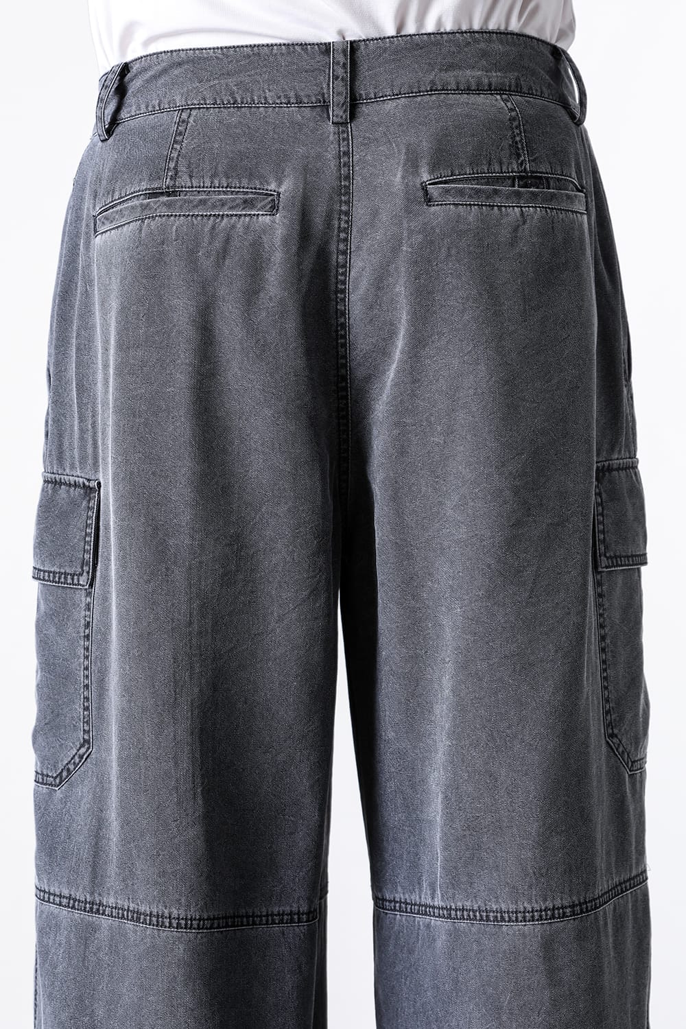 ジュン ジー Juun.J Washed Nylon Work Pants （Grey） Grey