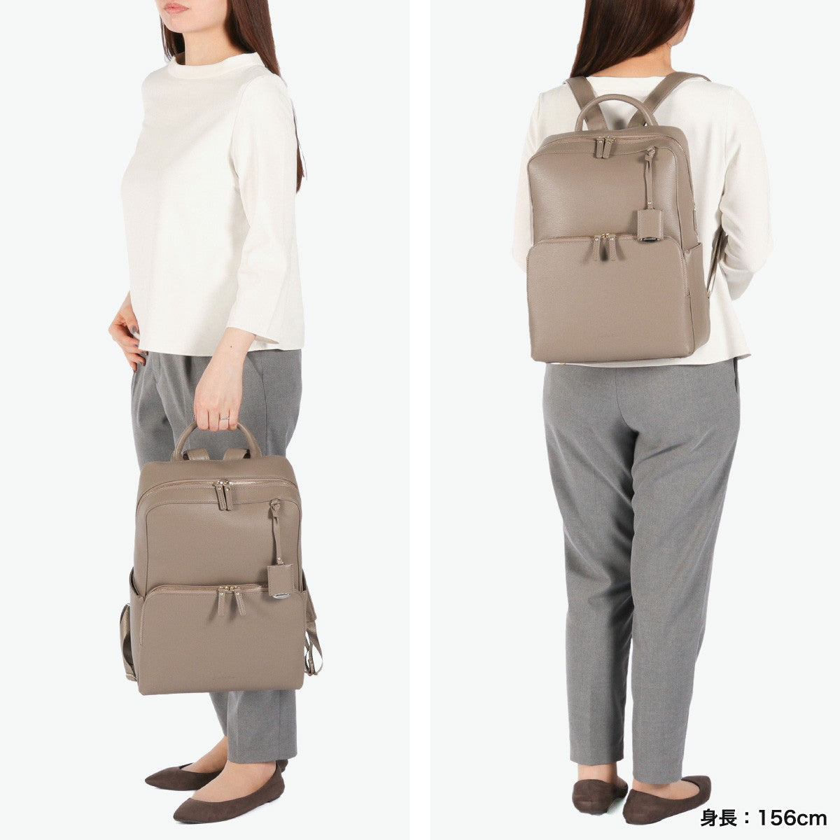 ジュエルナローズ Jewelna Rose リュック レディース 通勤 バッグ 大きめ A4 14L リュックサック 通学 おしゃれ きれいめ かわいい ブランド 大人 ビジネスリュック ビジネス シンプル フレイヤ2 16126 wsb （ブラック） ブラック