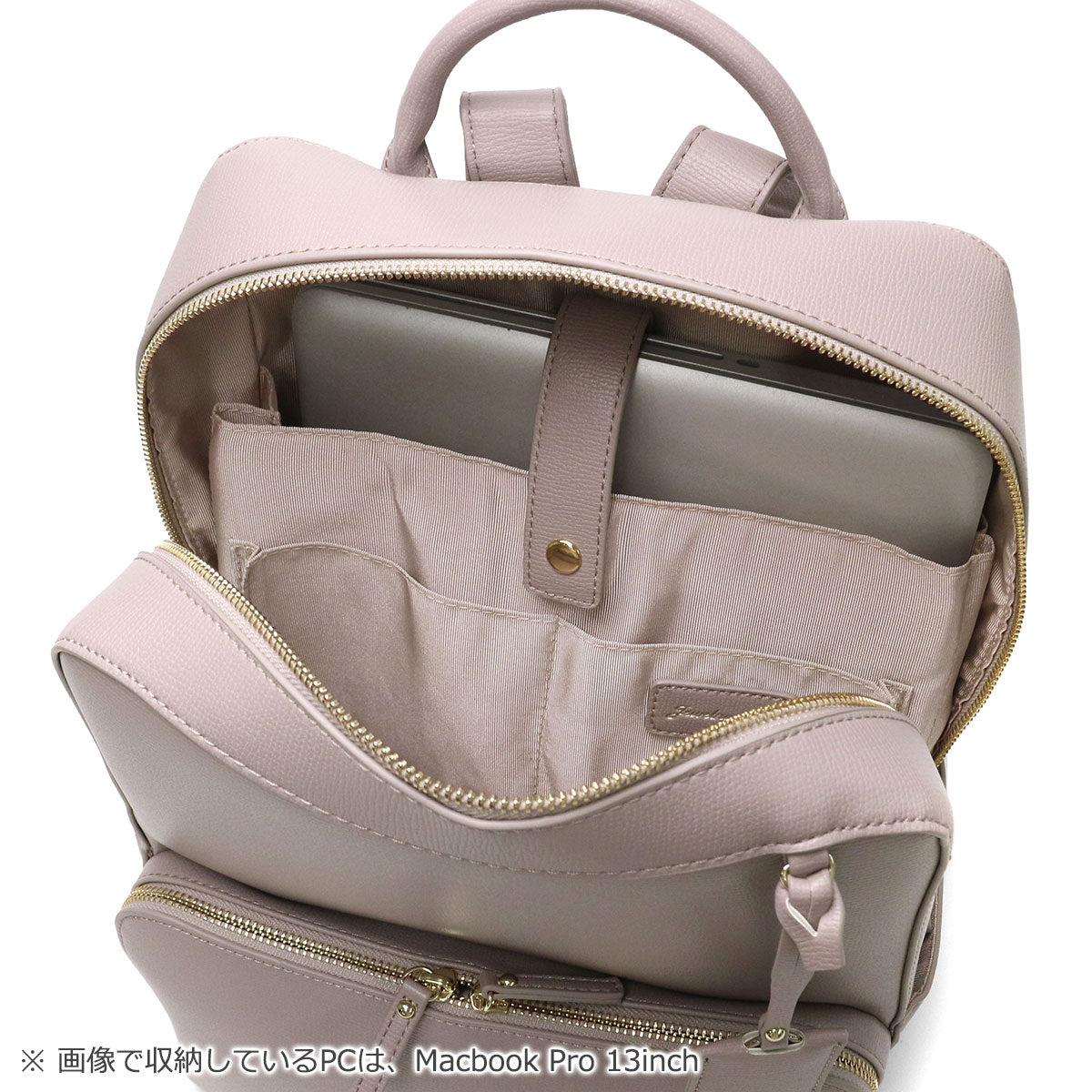 ジュエルナローズ Jewelna Rose リュック レディース 通勤 バッグ 大きめ A4 14L リュックサック 通学 おしゃれ きれいめ かわいい ブランド 大人 ビジネスリュック ビジネス シンプル フレイヤ2 16126 wsb （ブラック） ブラック