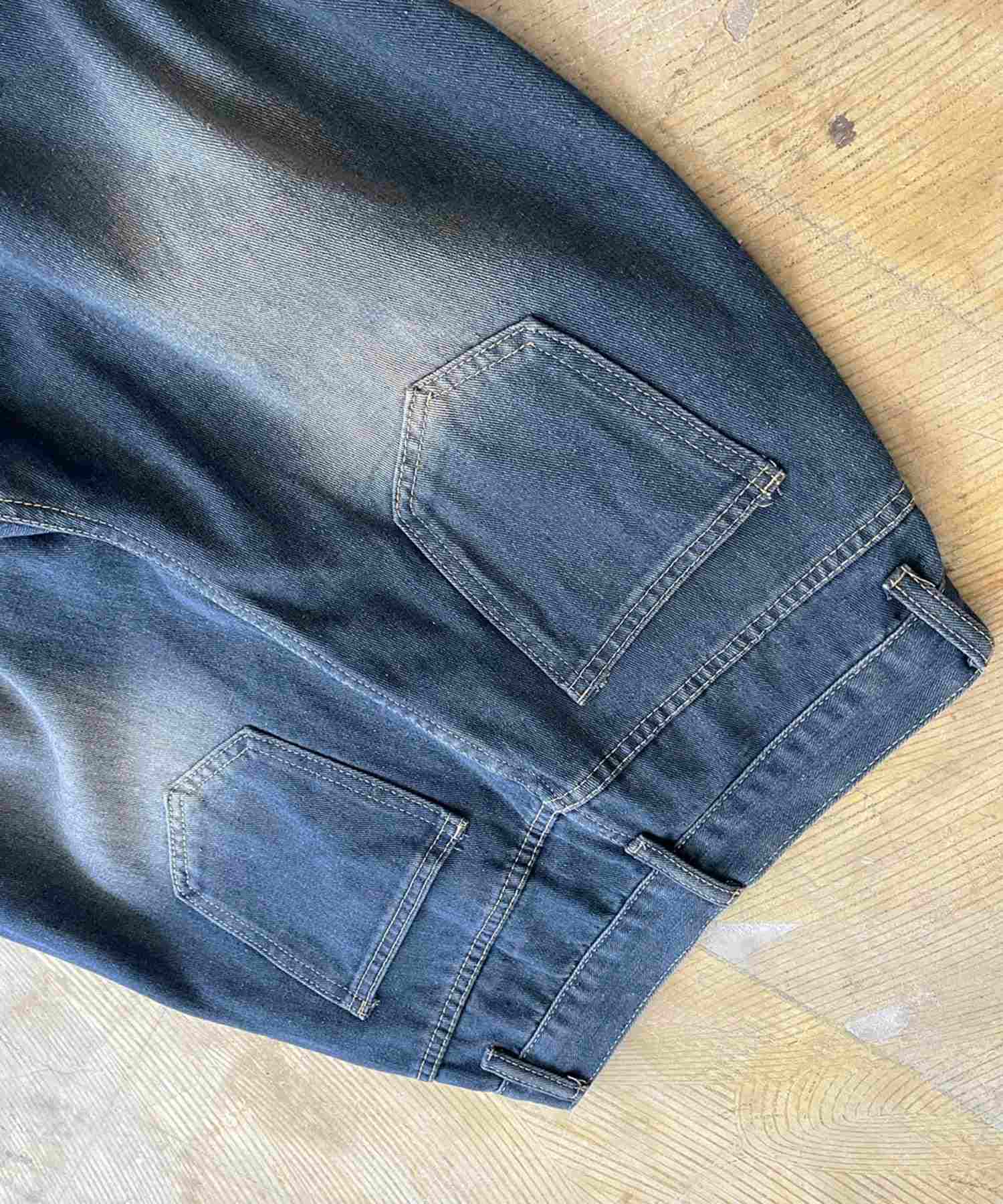 Jewelobe Jewelobe Big Heart Shape Cargo Denim Pants
