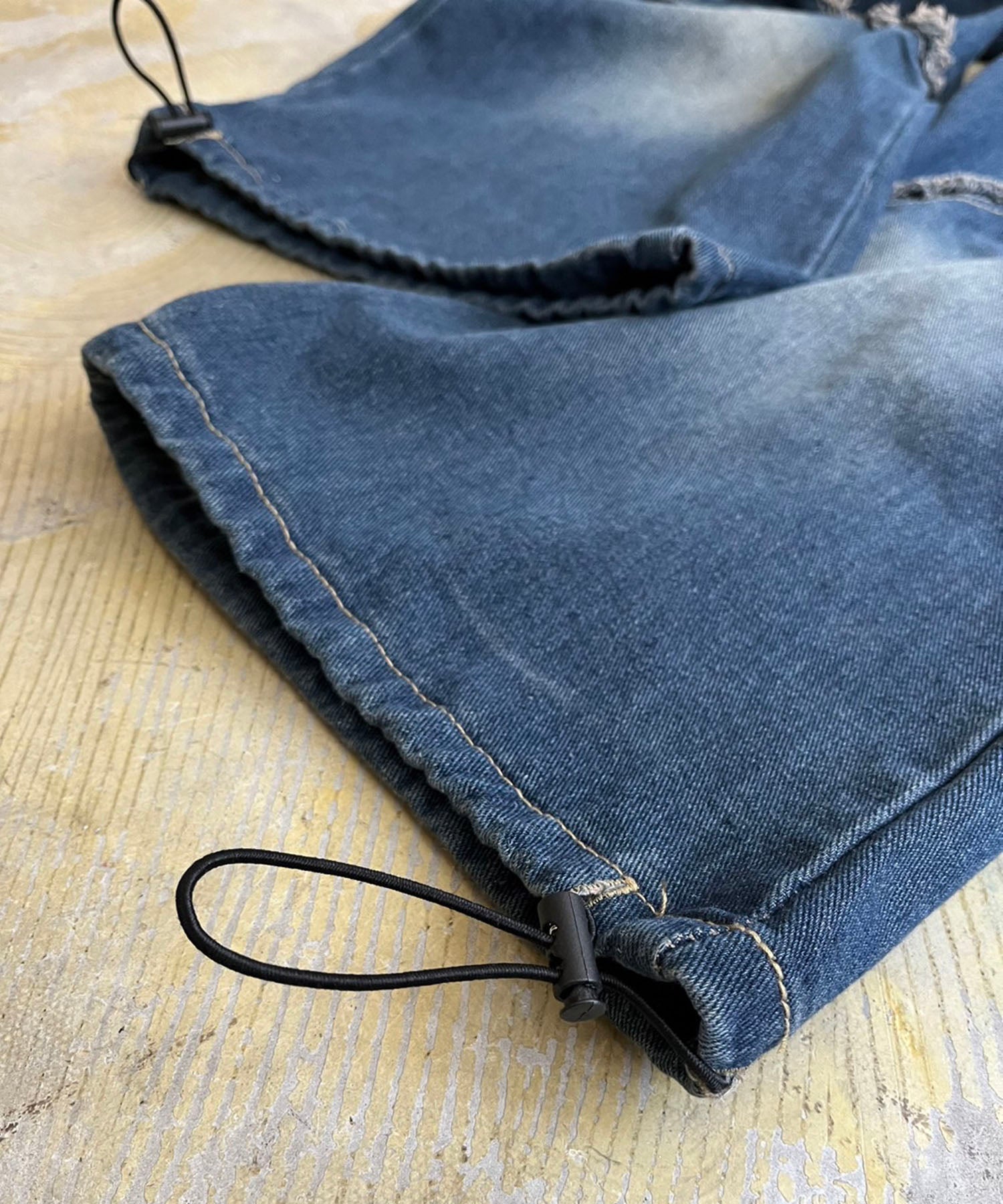 Jewelobe Jewelobe Big Heart Shape Cargo Denim Pants