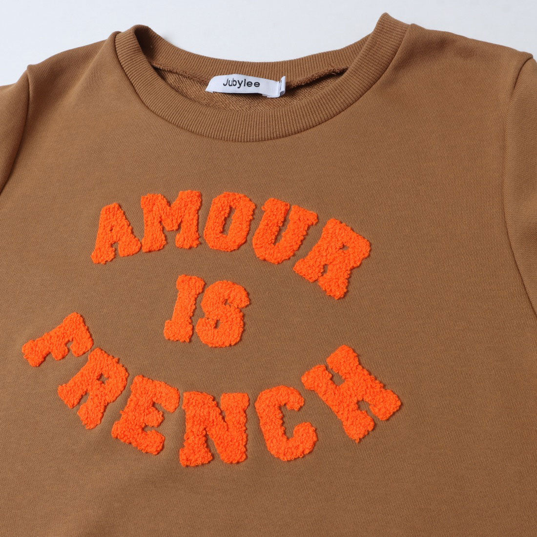 ジュビリー Jubylee AMOUR IS FRENCH スウェットTOPS （BEIGE） BEIGE