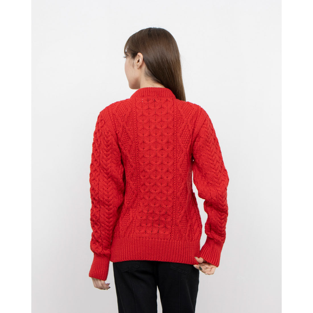 JAMES CHARLOTTE（ジェームズシャルロット）ケーブルカーディガン James Charlotte Cable Knit Cardigan