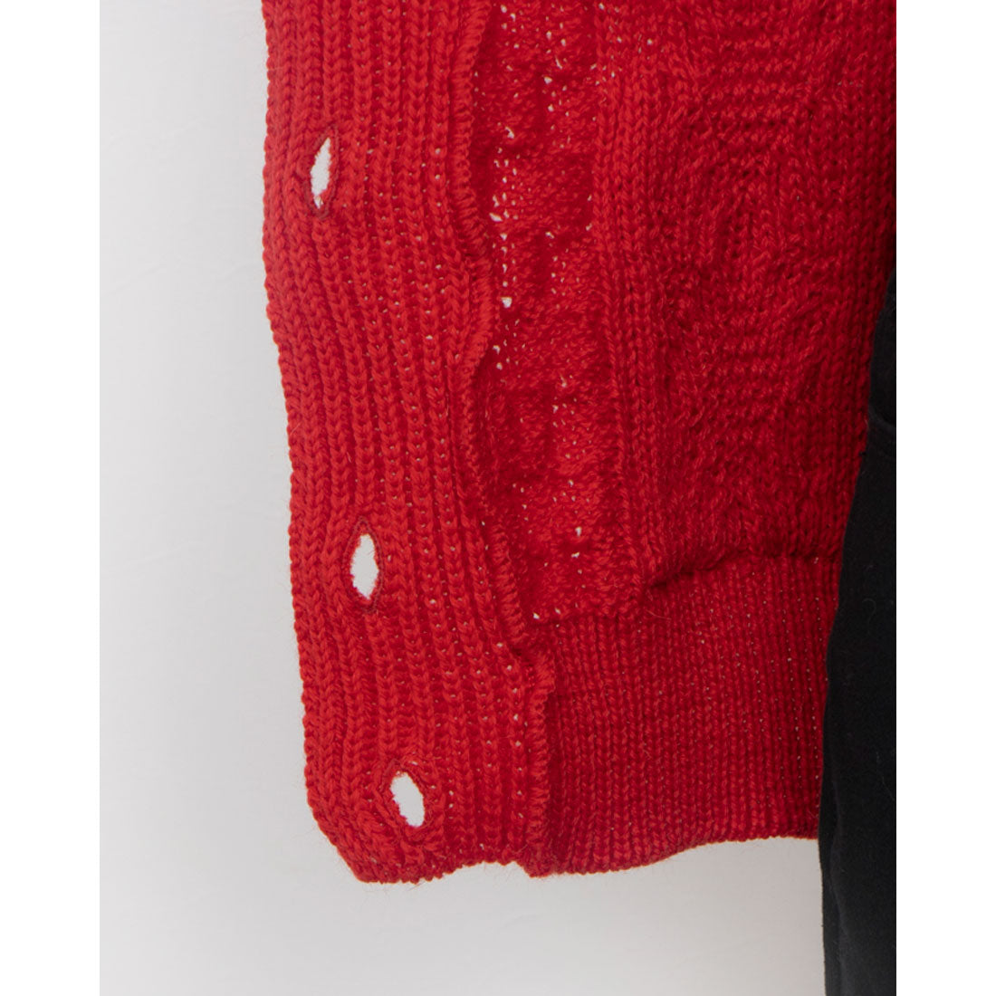 James Charlotte Cable Knit Cardigan