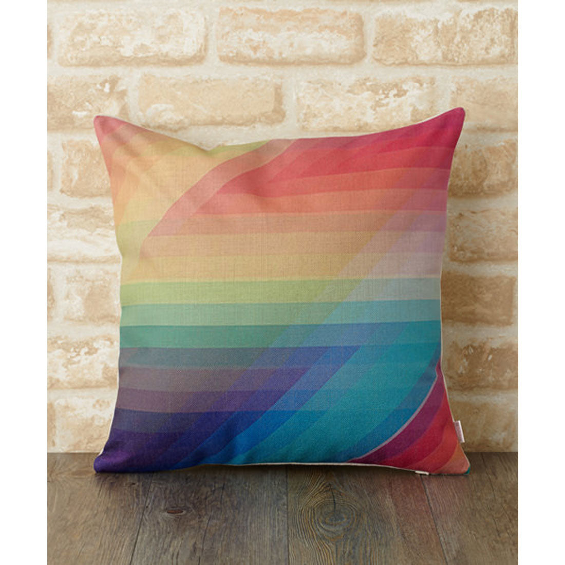 ジュビリー Jubilee 北欧デザイン クッションカバー （レインボー） レインボー
