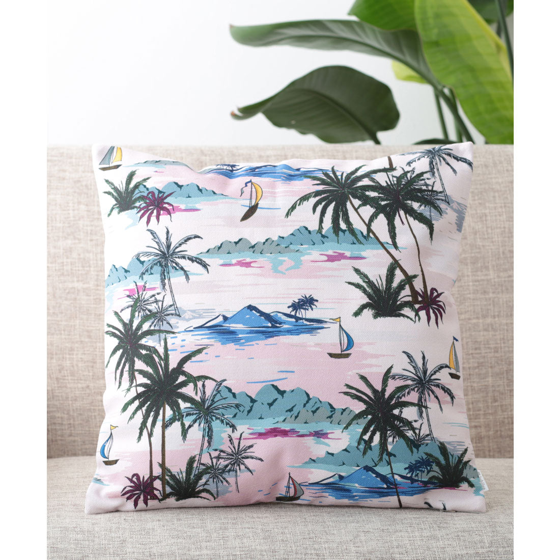 ジュビリー Jubilee クッションカバー ボタニカルデザイナー （ライトピンク） ライトピンク