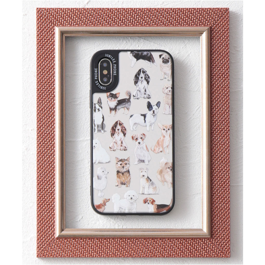 ジュビリー Jubilee 【X/XS対応】TPU 鏡面 名画やペットデザイン iPhone スマホケース,その他5