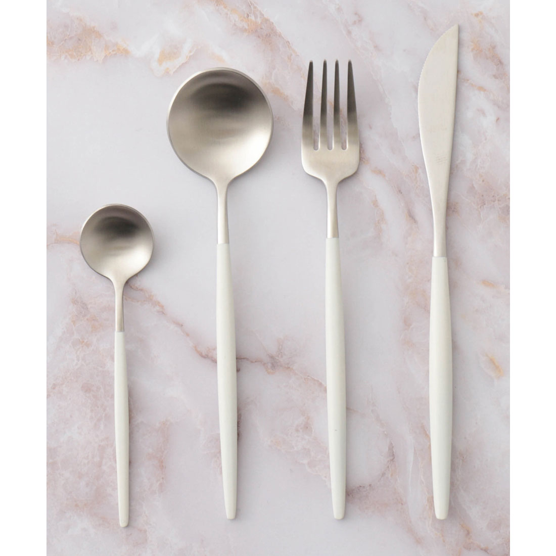 ジュビリー Jubilee 高品質 高級カトラリー 4点セット【返品不可商品】 （シルバー系その他4） シルバー系その他4