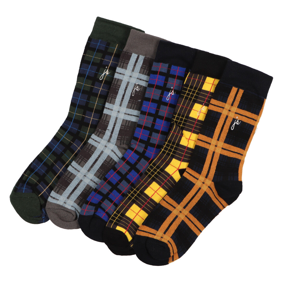 ジュビリー Jubilee タータンチェック ユニセックス ソックス5足セット （その他2） その他2