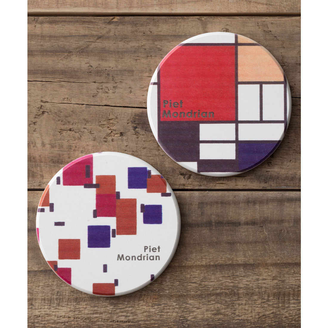 ジュビリー Jubilee 珪藻土コースター 2枚セット 名画デザインアソート （その他4） その他4