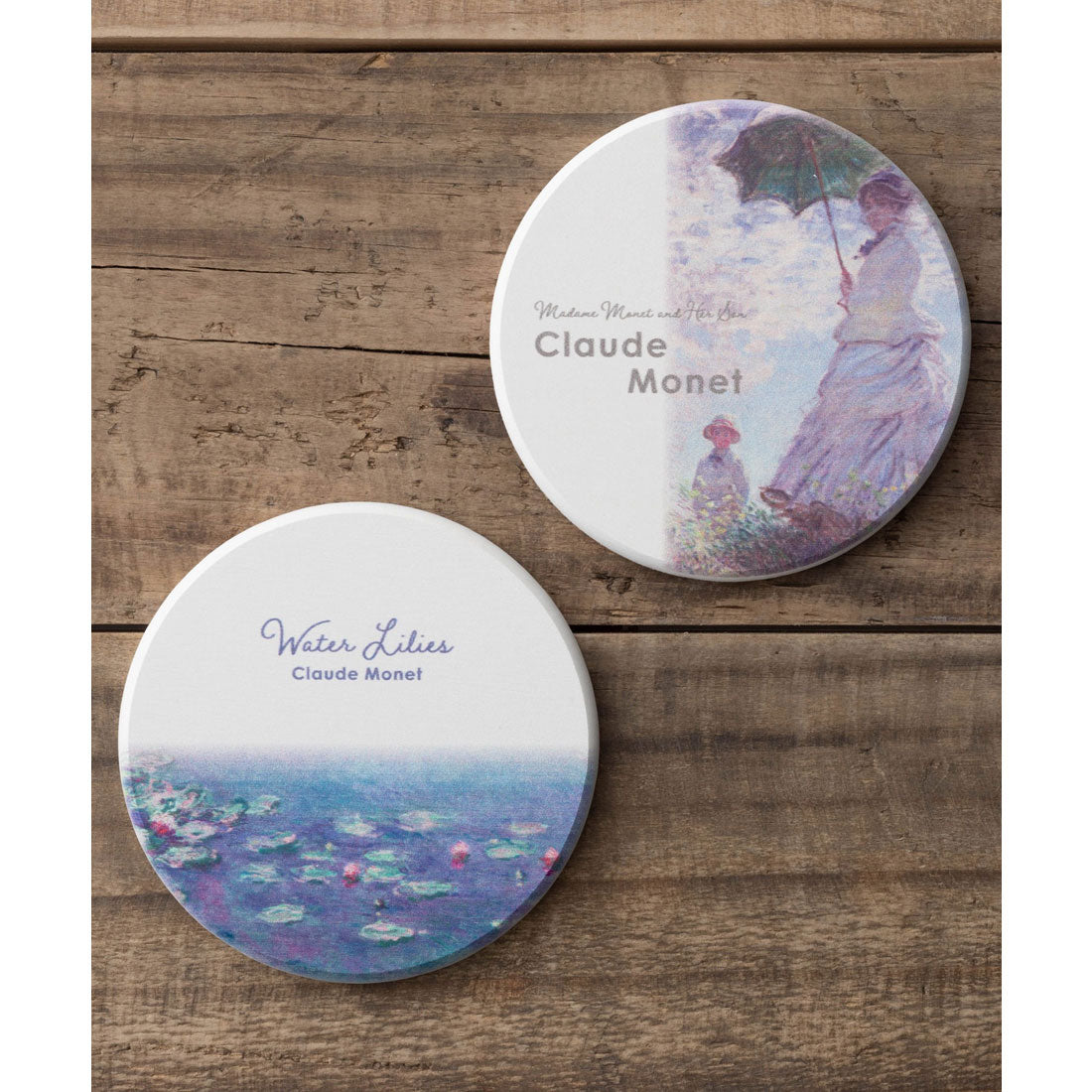 ジュビリー Jubilee 珪藻土コースター 2枚セット 名画デザインアソート （その他6） その他6