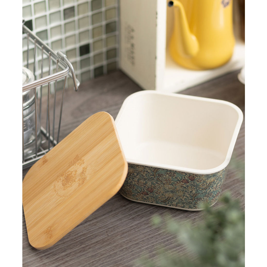 Jubilee [Outlet] Bamboo Storage Box Single Large Size [Non-returnable item]