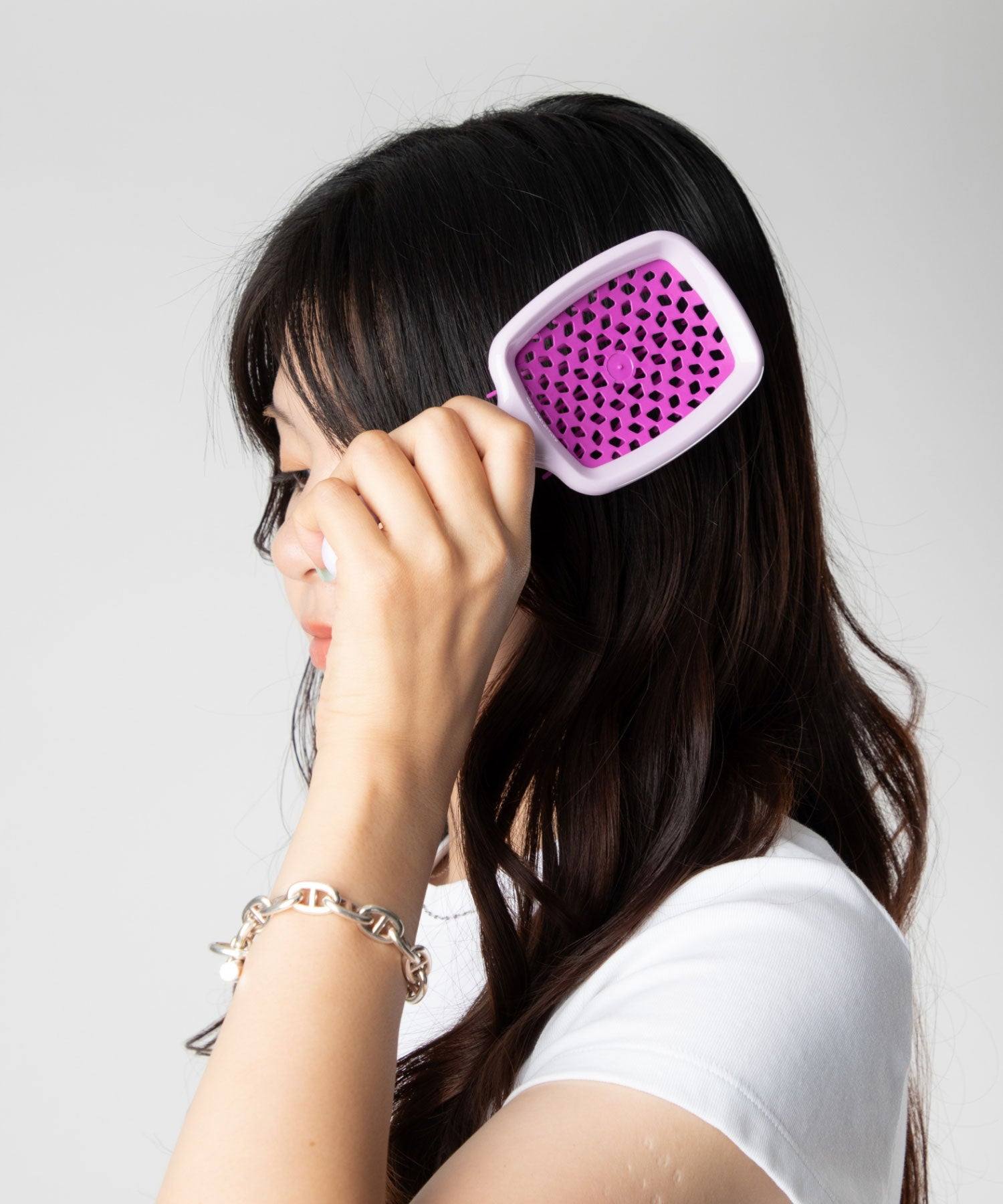ヤネケ Janeke ヤネケ JANEKE SMALL SUPERBRUSH スモール ヘアブラシ 86SP234LIF 86SP234GIA 86SP234BTU レディース ヘアケア （BLU TURCHES/ブルー トーチズ） BLU TURCHES/ブルー トーチズ